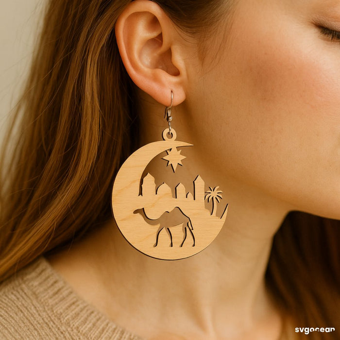 Nativity Scene Earrings Bundle - Svg Ocean