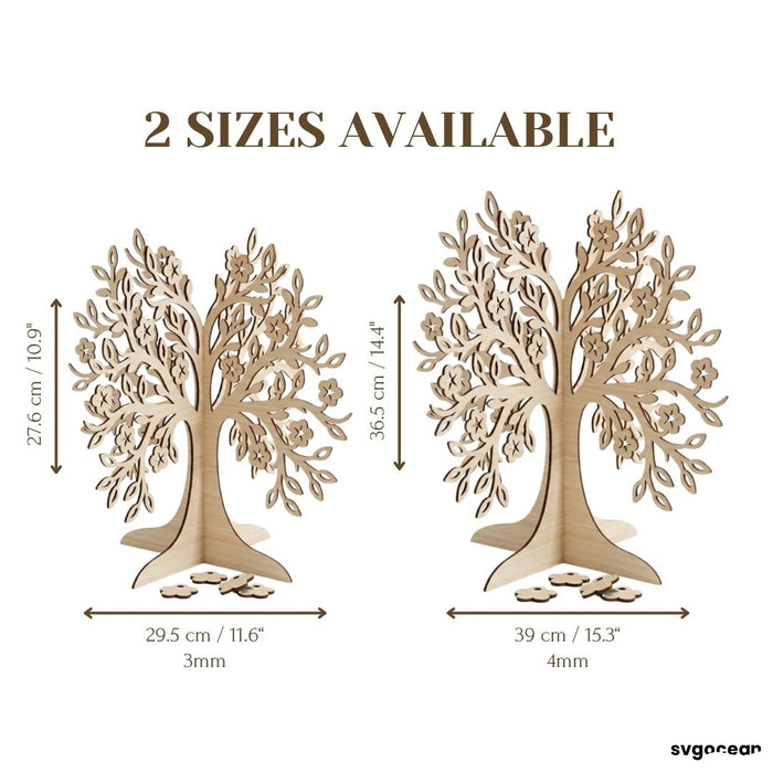 3D Family Tree Stand SVG Bundle - Svg Ocean
