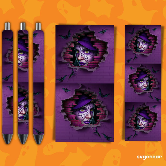 Halloween Pen Wrap Bundle - Svg Ocean