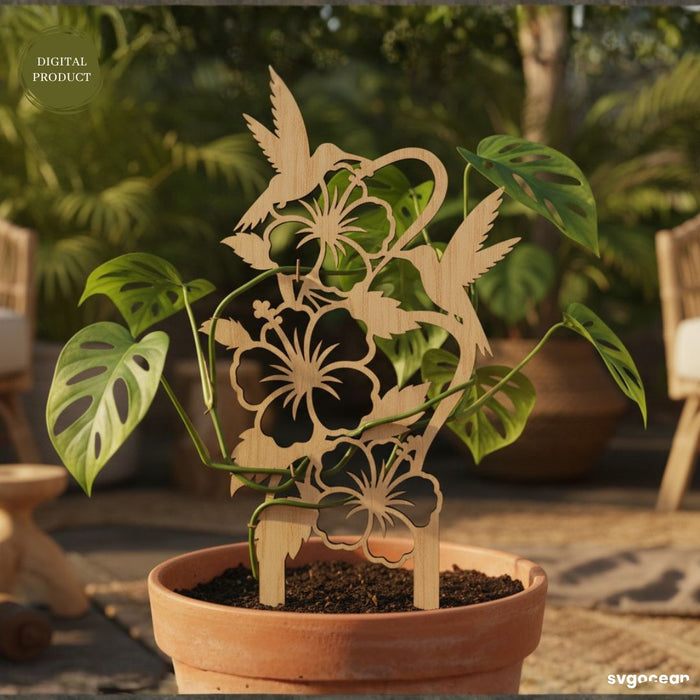 Support Plant Stakes SVG Bundle - Svg Ocean