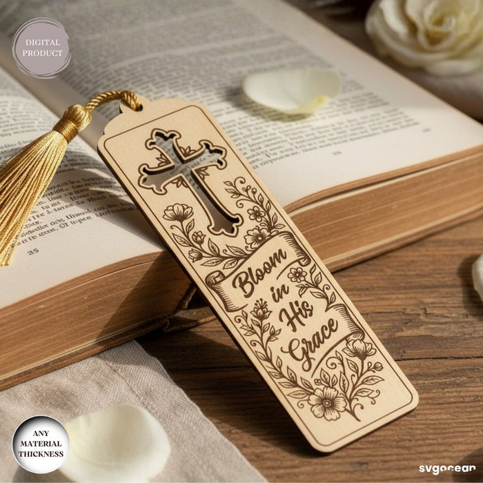 Christian Bookmarks Laser Cut Bundle - Svg Ocean