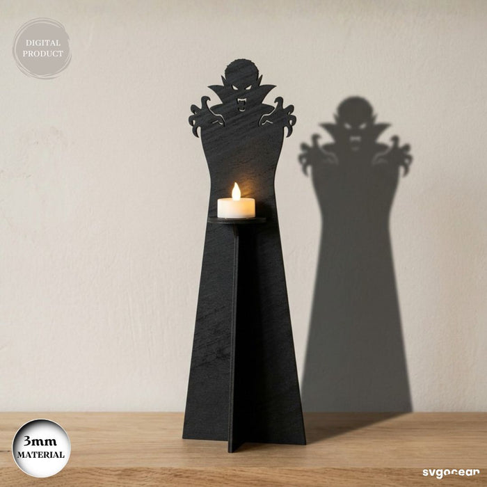 Halloween Candle Holder SVG Bundle - Svg Ocean