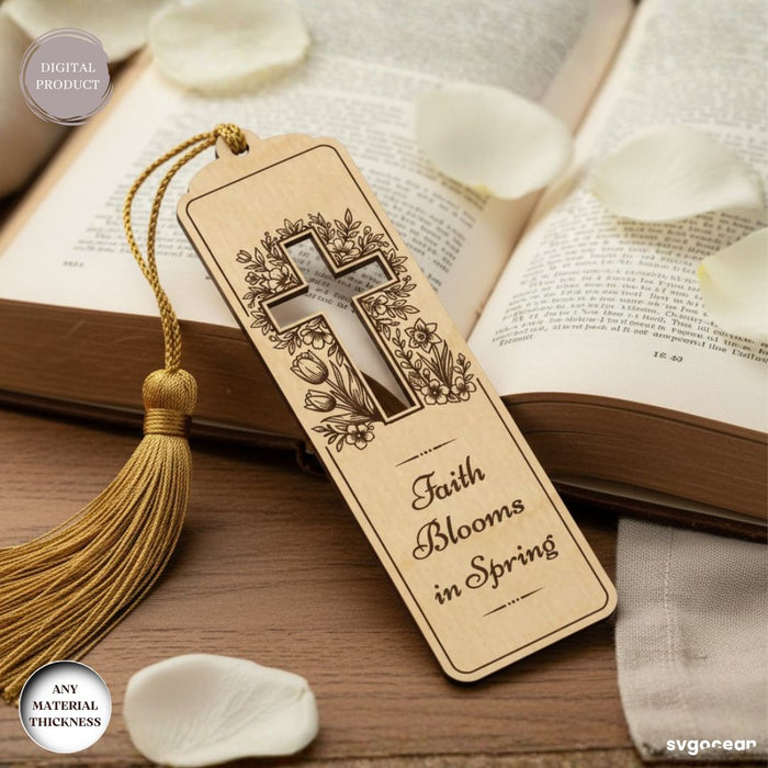 Christian Bookmarks Laser Cut Bundle - Svg Ocean