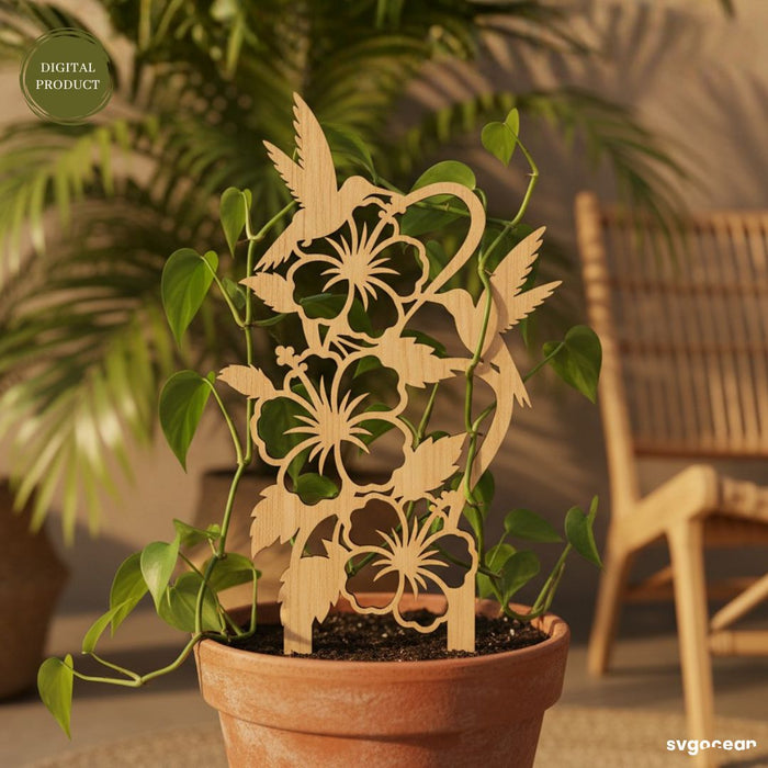 Support Plant Stakes SVG Bundle - Svg Ocean