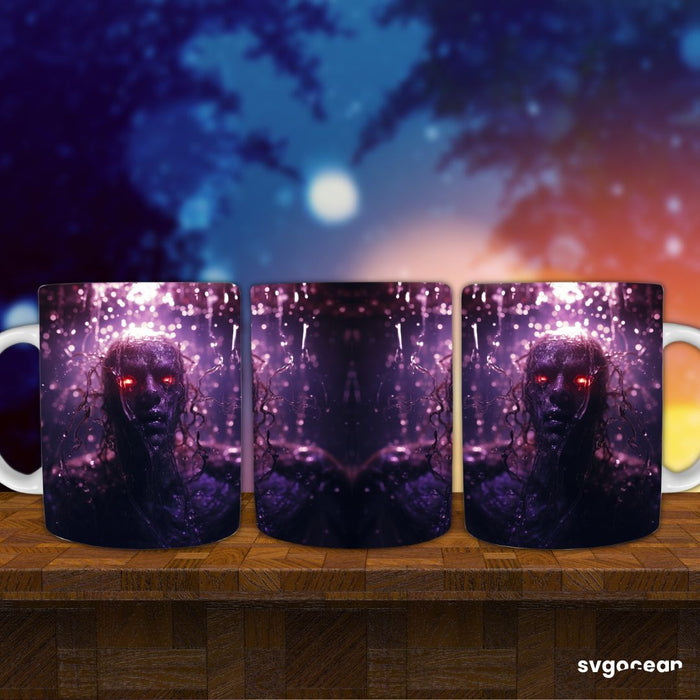 Horror Halloween Mug Wrap Bundle - Svg Ocean