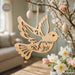 Spring Bird Ornaments Laser Cut Bundle - Svg Ocean