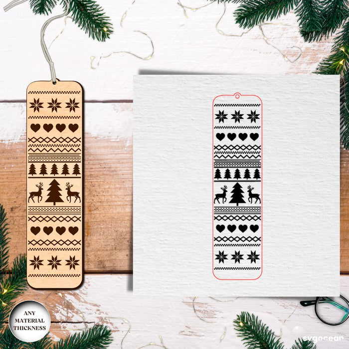 Winter Scene Bookmarks SVG Bundle - Svg Ocean