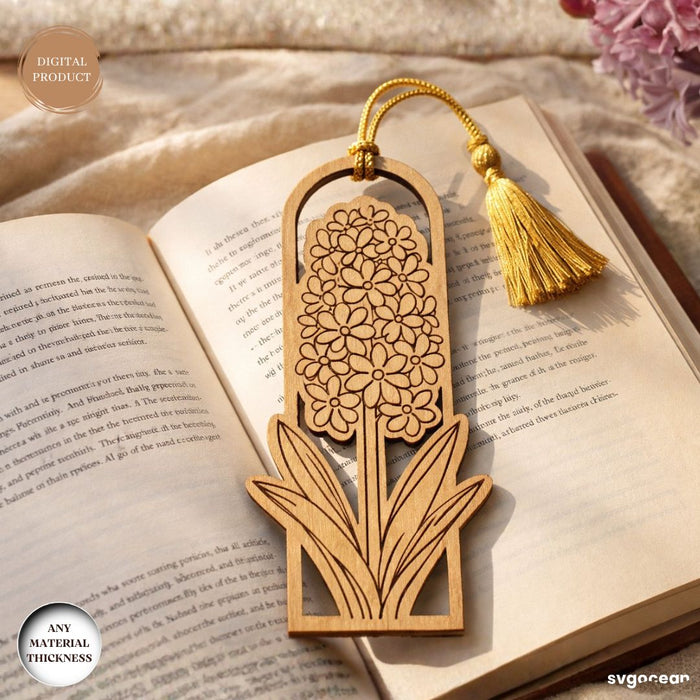 Flowers Bookmark Laser Cut Bundle - Svg Ocean