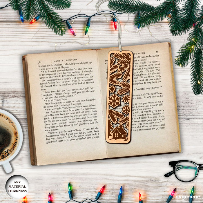 Winter Bookmarks Laser Cut Bundle - Svg Ocean