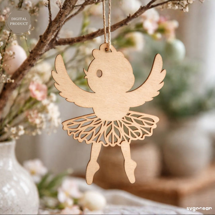 Spring Ballerina Chicken SVG Bundle - Svg Ocean