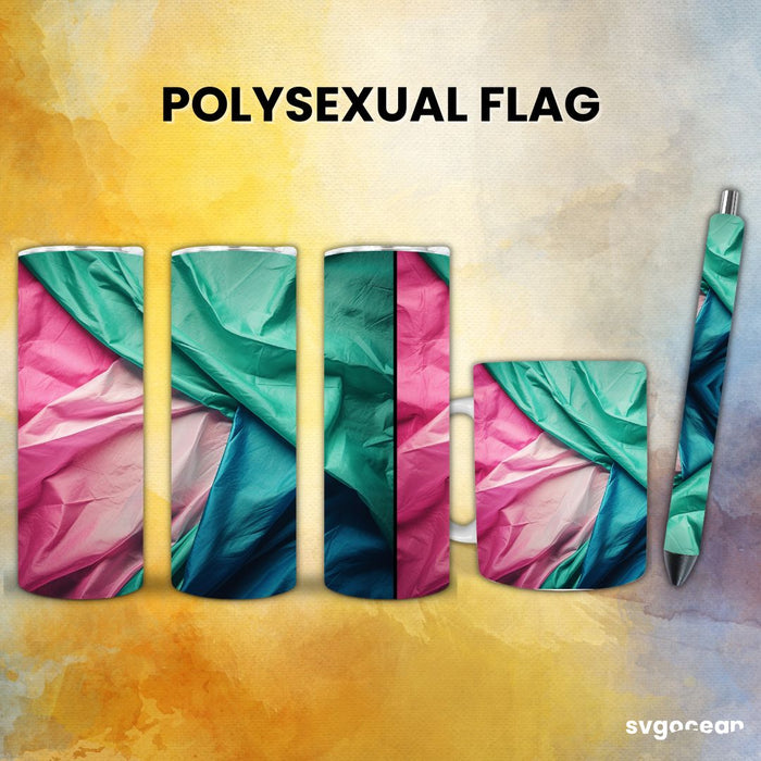  Polysexual Flag Bundle - Svg Ocean