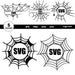 Spiderweb Monograms SVG Bundle - Svg Ocean