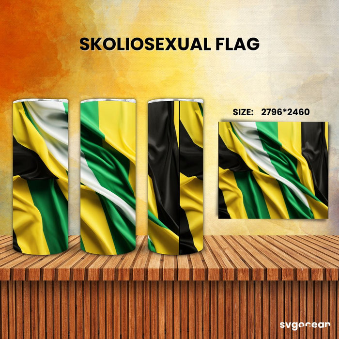 Queer Flags Tumbler Bundle - Svg Ocean