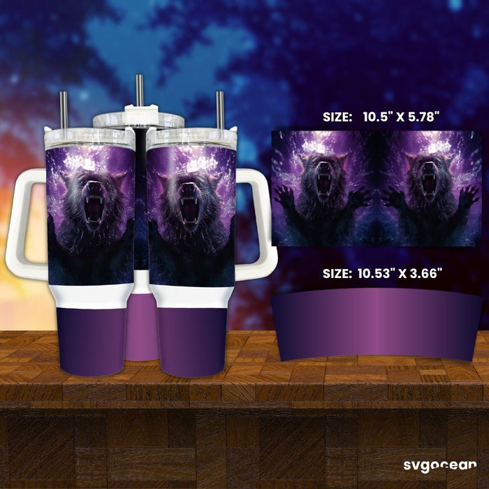 Magical Witch Hot Cup Wrap SVG File
