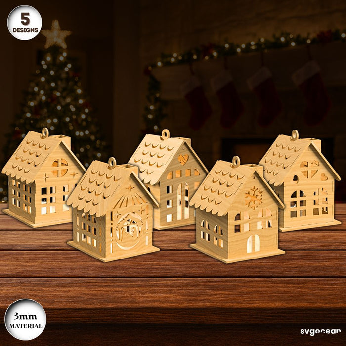 Christmas Decor Laser Cut Megabundle - Svg Ocean