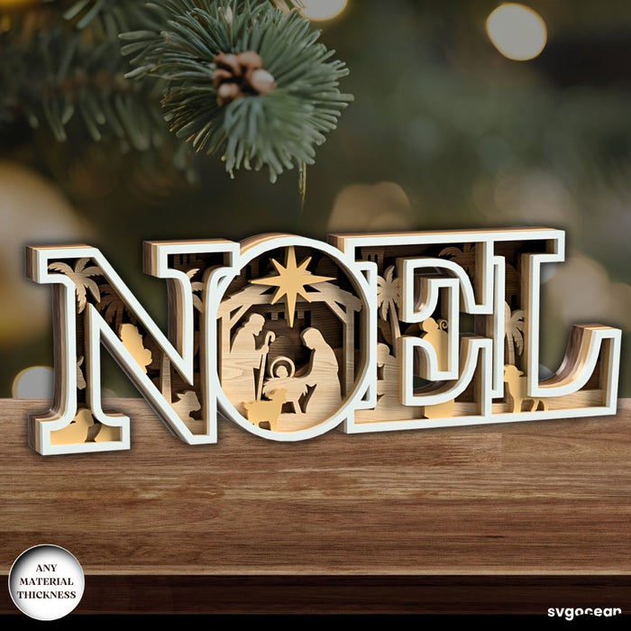 Christmas Decor Laser Cut Megabundle - Svg Ocean