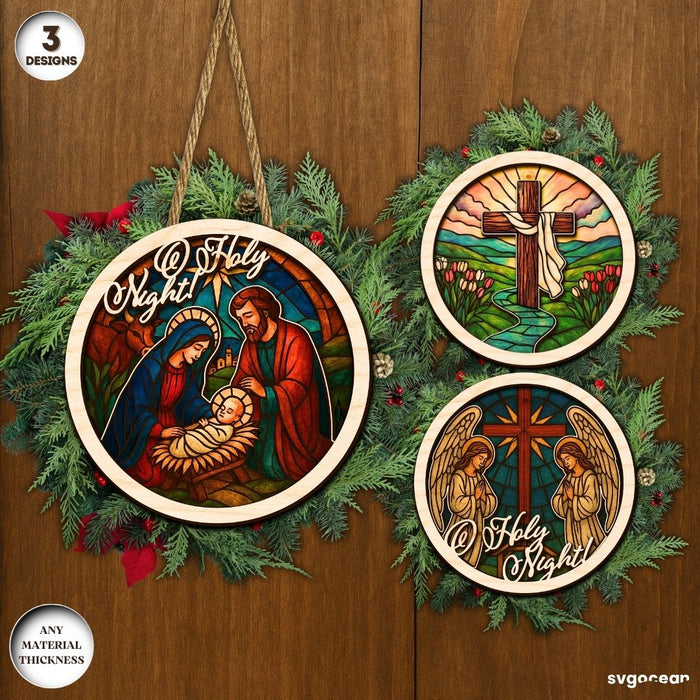 Christmas Decor Laser Cut Megabundle - Svg Ocean