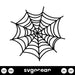 Spider Web Svg - Svg Ocean