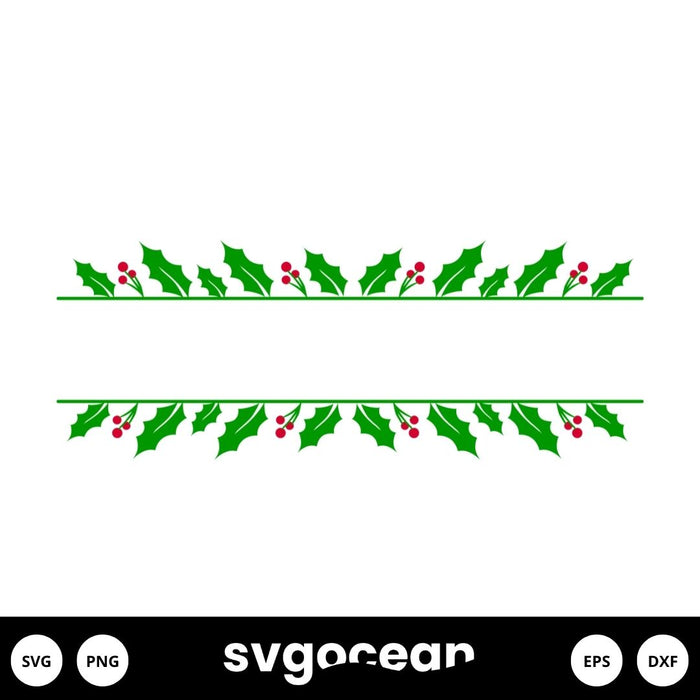 Christmas Monogram Svg - Svg Ocean