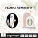 Floral Numbers SVG Bundle - Svg Ocean