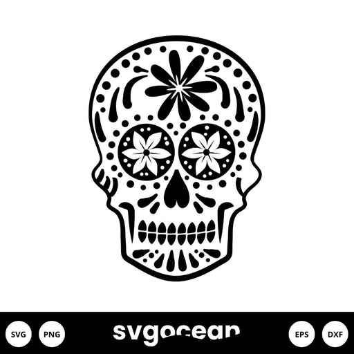 Sugar Skulls Svg - Svg Ocean
