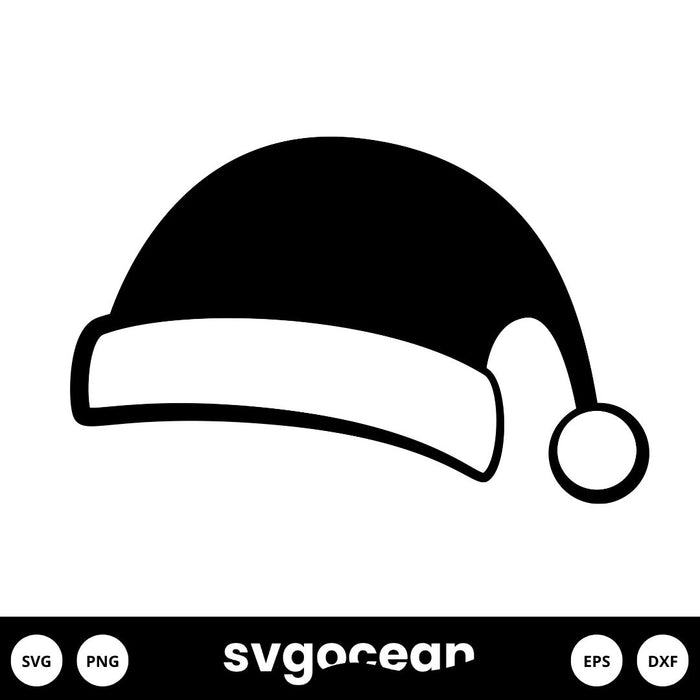 Christmas Hat-2 Svg - Svg Ocean