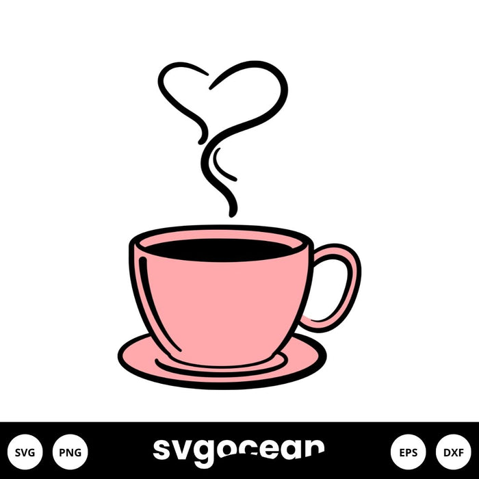 Coffee Mug Svg - Svg Ocean