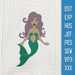 FREE Mermaid Embroidery Designs - Svg Ocean