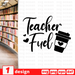 Teacher fuel SVG vector bundle - Svg Ocean