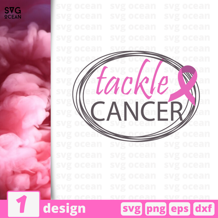 Tackle cancer svg