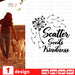 Scatter seeds kindness - Svg Ocean