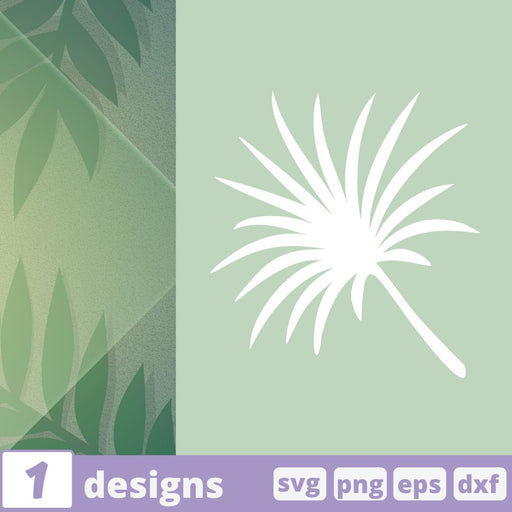 Flower Leaf SVG Cut File- Svg Ocean