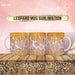 Leopard Glitter Mug Sublimation - Svg Ocean