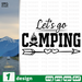 Lets go camping SVG vector bundle - Svg Ocean