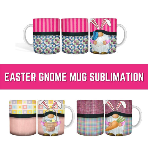 Easter Gnome Mug Sublimation - Svg Ocean