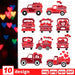 Valentines Day Truck SVG Bundle