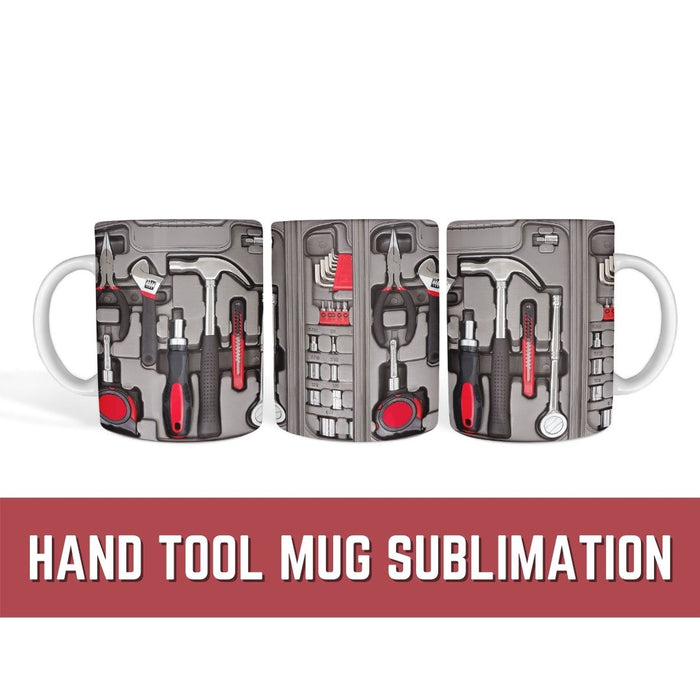 Hand Tool Mug Sublimation - Svg Ocean