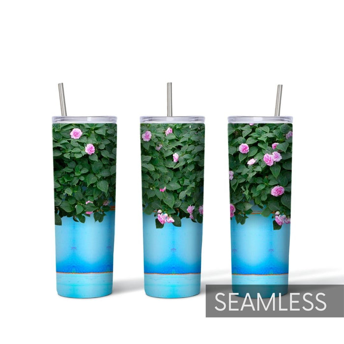 Flower Pot Tumbler Sublimation