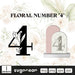 Floral Numbers SVG Bundle - Svg Ocean