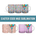 Easter Eggs Mug Sublimation - Svg Ocean