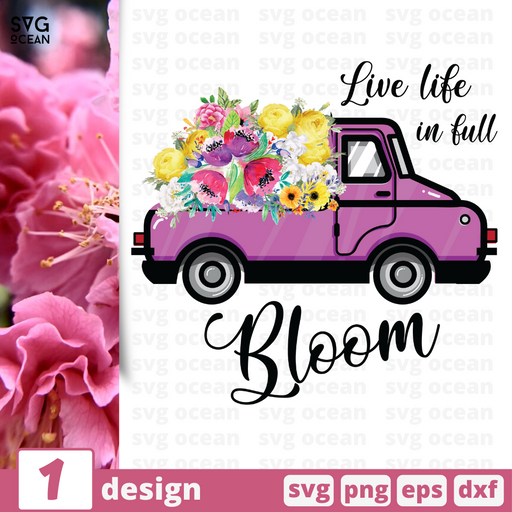 Free Flowers quote svg