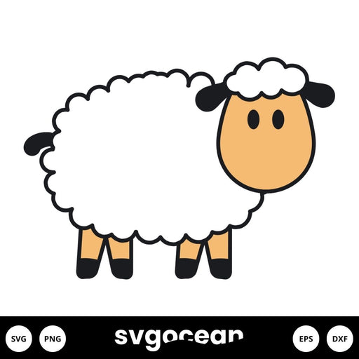 Lamb Svg - Svg Ocean