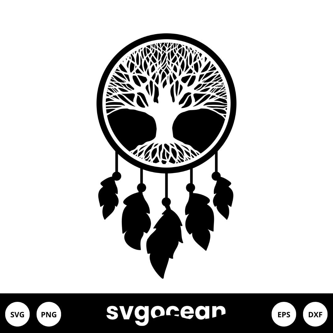 Dream Tree Svg vector for instant download Svg Ocean — svgocean