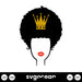 Afro Queen Svg - Svg Ocean