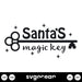 Santas Magic Key Svg - Svg Ocean