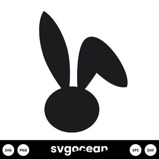 Bunny Ear Svg Free vector for instant download - Svg Ocean — svgocean