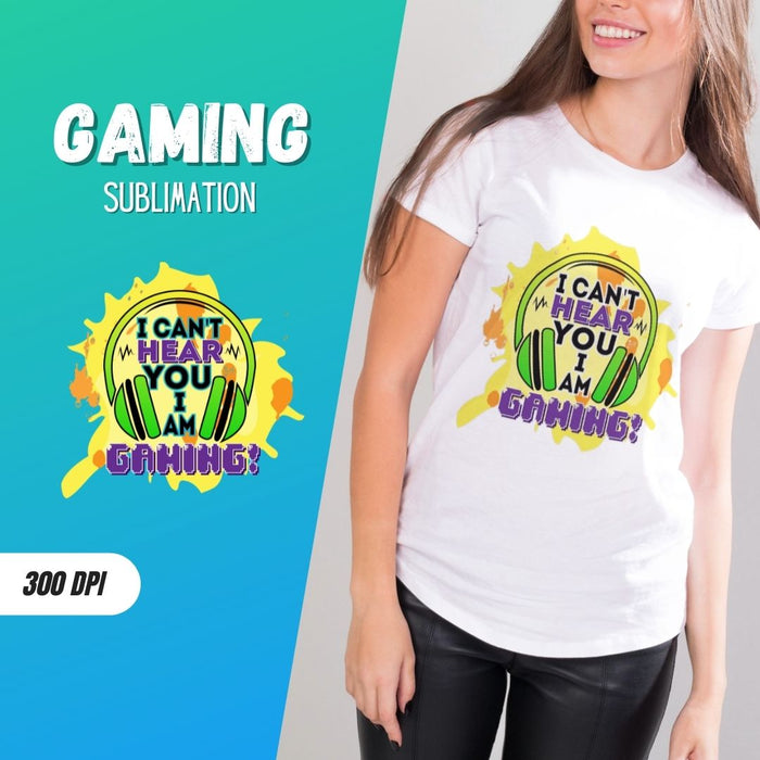 I can't hear you I am gaming! Sublimation