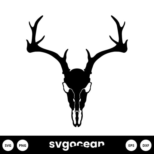Deer Skull SVG - Svg Ocean
