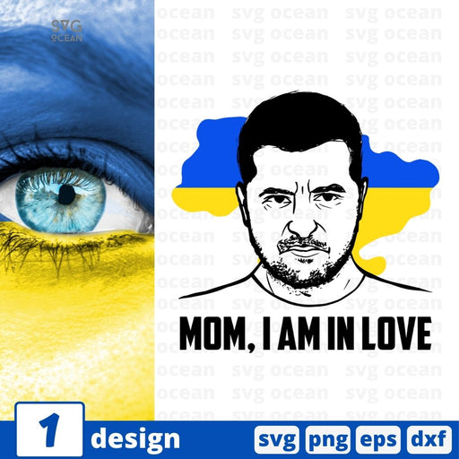 Mom, I am in love SVG Cut File - Svg Ocean