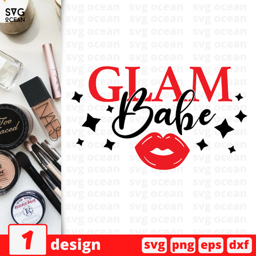 Glam babe SVG vector bundle - Svg Ocean